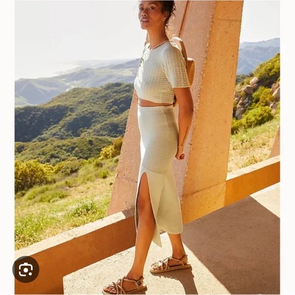 Free People Beach Vineyard sweater set - Picture 1 of 5